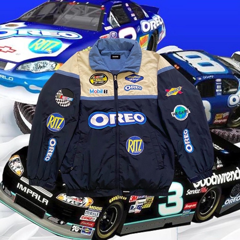 Reworked Oreo Nascar Jacket