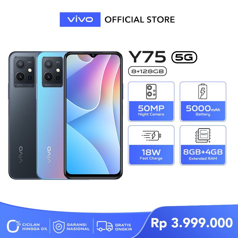 Vivo Y75 5G (RAM 8+4/128GB)