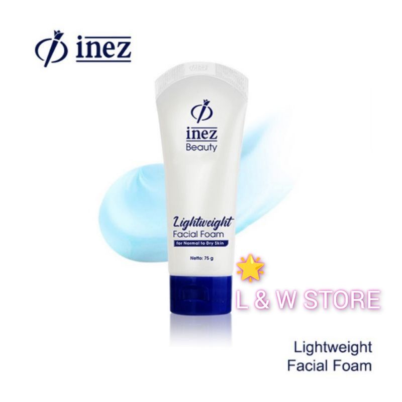 Inez Lightweight Facial Foam For Normal To Dry Skin 75gr