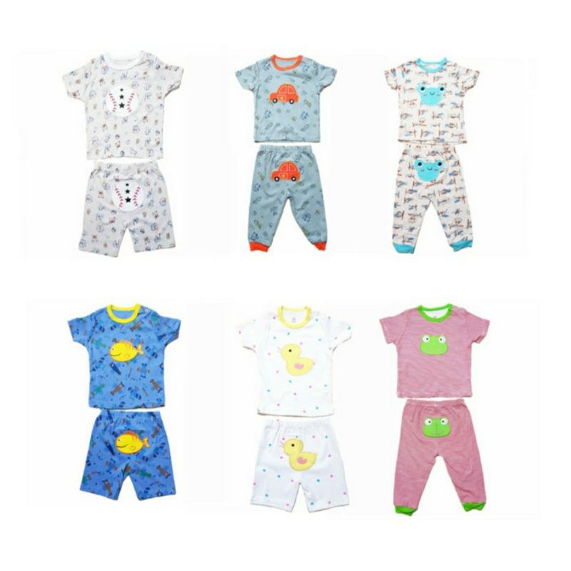 SALE Baju Baby / Bayi Set Panjang Pendek 12 Bulan - 1