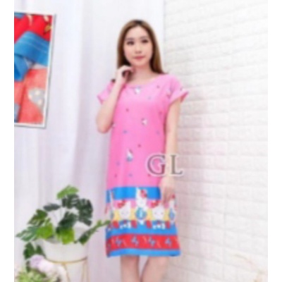 BAJU TYPE DRES 95 L BAHAN kATUN CHINA  KWALITAS IMPORT
