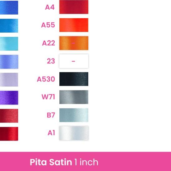 

✴ Pita Satin Lebar 1 Inch (2,5 cm) - A530 ➪