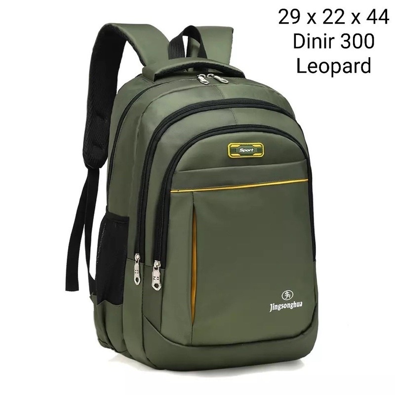 Ransel pria jingsonghua ransel sport tas sekolah anak ransel laptop backpack pria simple