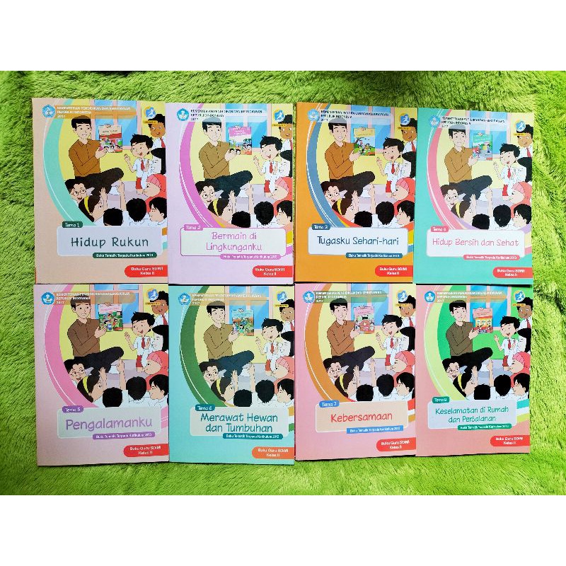 ORIGINAL BUKU GURU TEMATIK TERPADU KELAS 2 TEMA 1 2 3 4 5 6 7 8