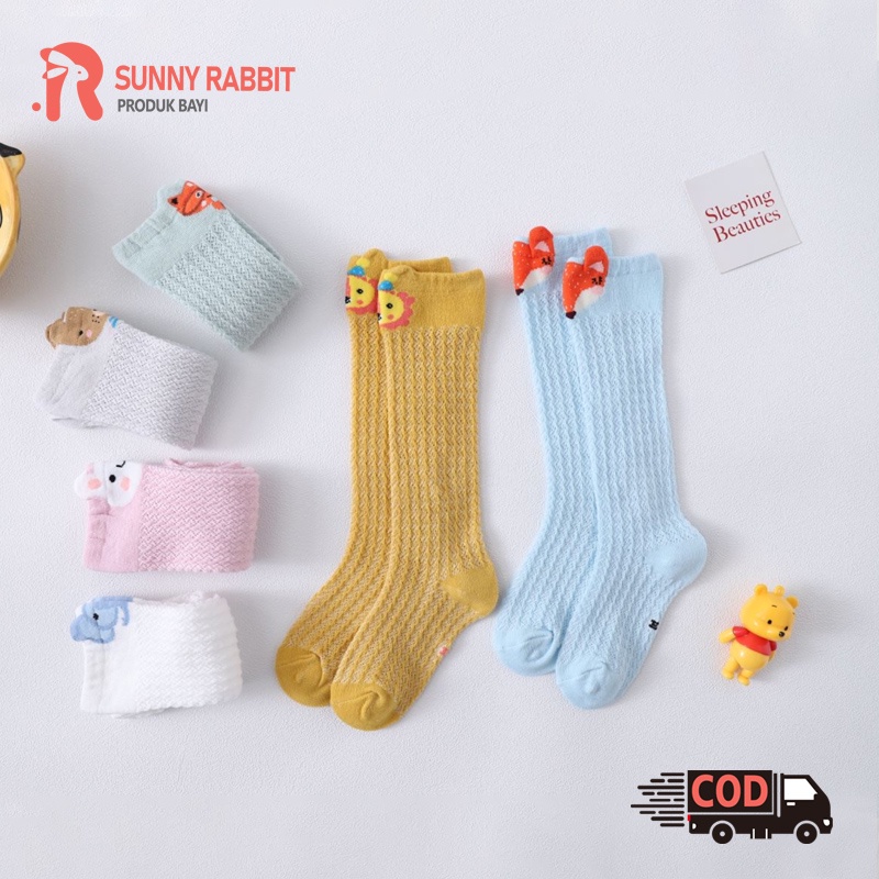 SuKaos kaki anak/Kaos kaki panjang bayi/Kaos kaki lucu/Kaus kaki bayi (B103-104)