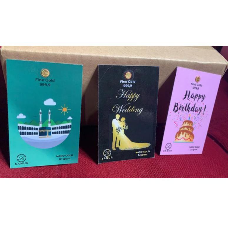 

MINI GOLD White/Black Series 0.025g | 0,05g | 0,1g | 0,25g + Nota/ Kwitansi Resmi (KODE 4687)