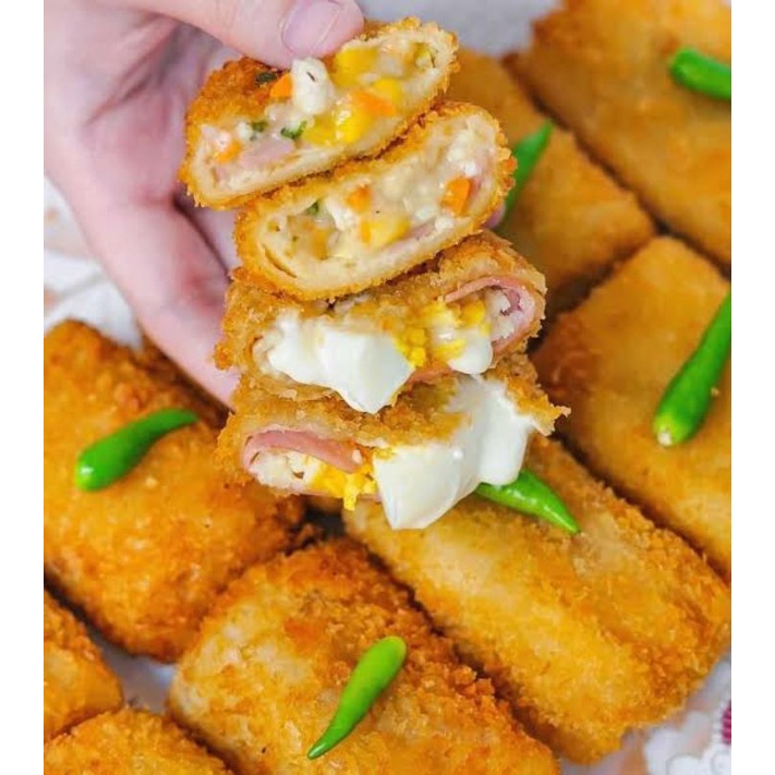 

Frozen Risol Sayur tidak pedas isi 10