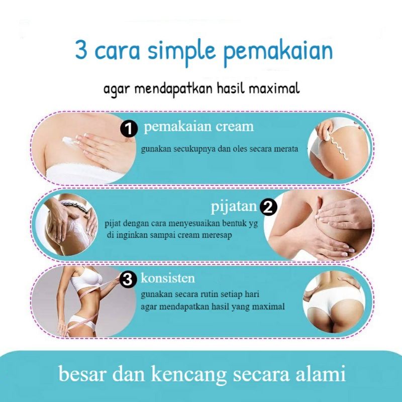 Krim Pembesar Payudara Wanita Alami One Spring Breast Cream Natural