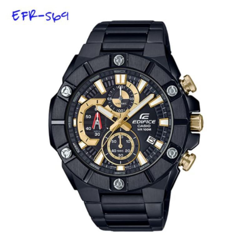 JAM TANGAN EDIFICE CASIO PRIA EFR-569 EFR 569 ORIGINAL BM