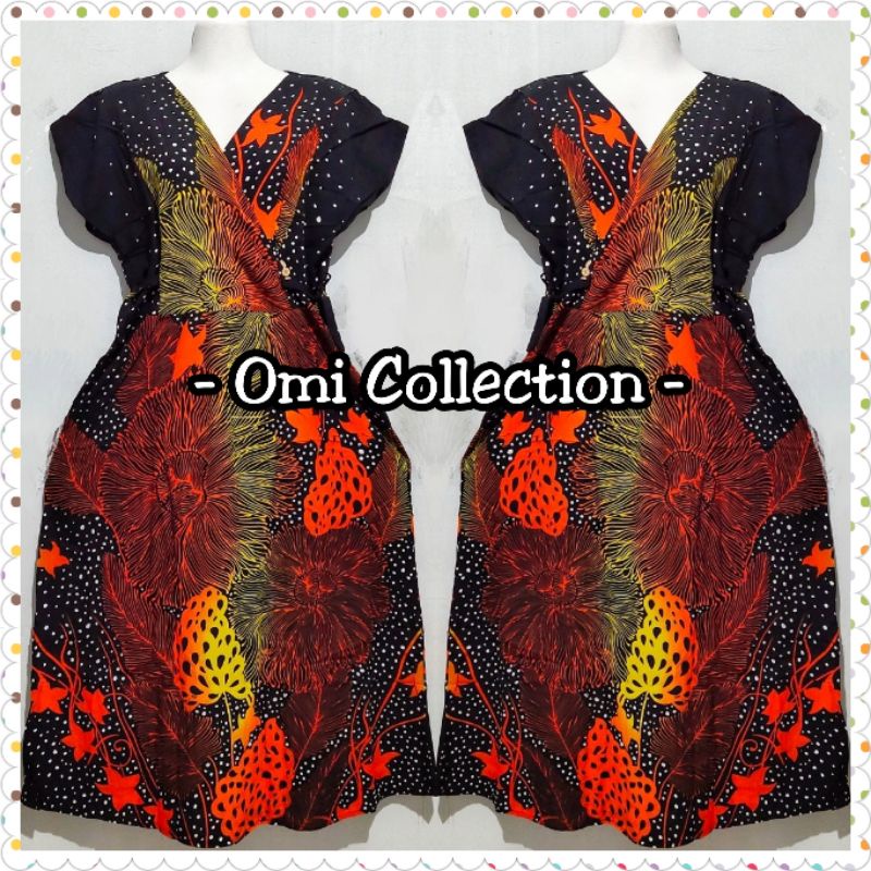 Longdress Slempang Batik Putri Ayu