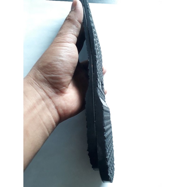 Sole karet - Alas bawah sepatu,sendal Warna hitam Bahan bagus gak licin