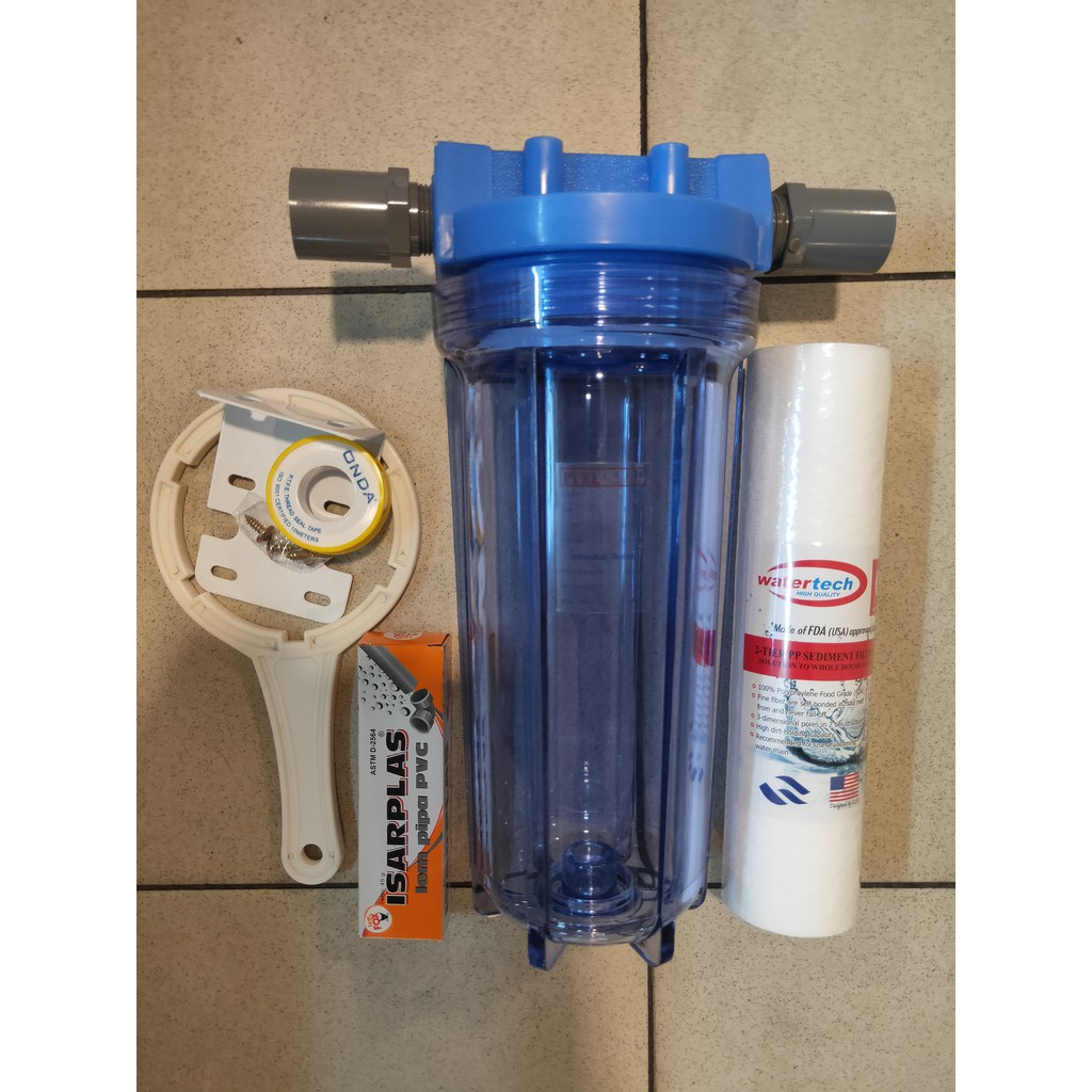 Filter Air 1 Housing Lumpur Pasir Kotoran Toren Pompa Sumur