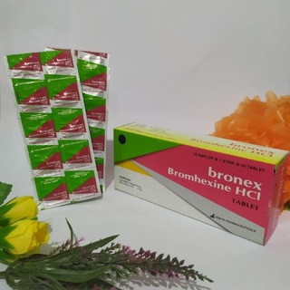 Jual BRONEX BROMHEXINE HCI 1 LEMBAR ISI 10 TABLET IndonesiaShopee