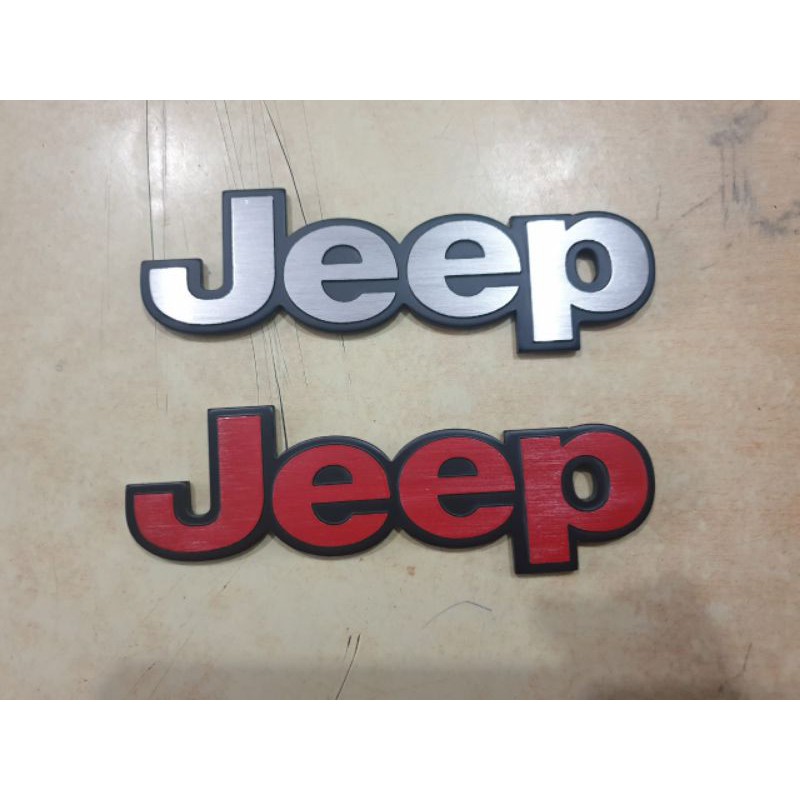 Emblem mobil JEEP + lem perekatt