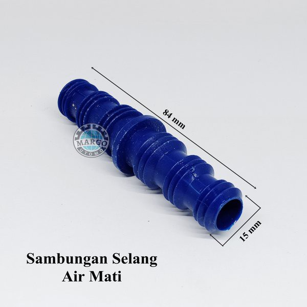 Sambungan Selang PVC Plastik Model Mati 1/2&quot; 5/8&quot; 3/4&quot; Inch