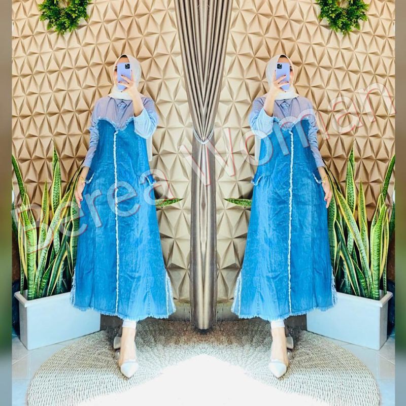 Long Tunik Jeans ORI BEREA WOMAN