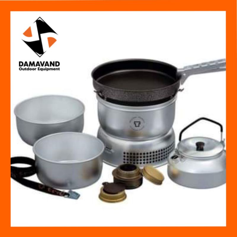 Trangia cooking set, kompor spirtus