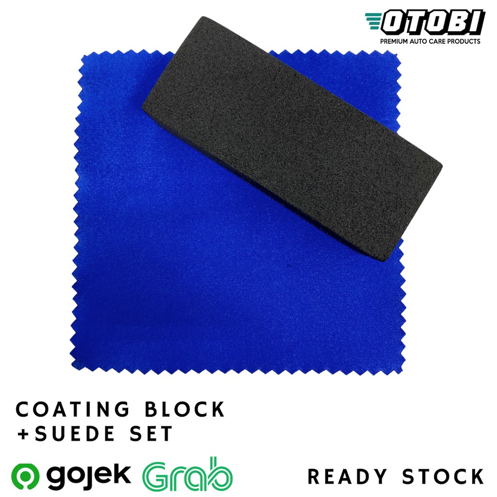 Ceramic Coating Sponge Block Cloth Suede Applicator Nano Pad Aplikator Kotak Spon