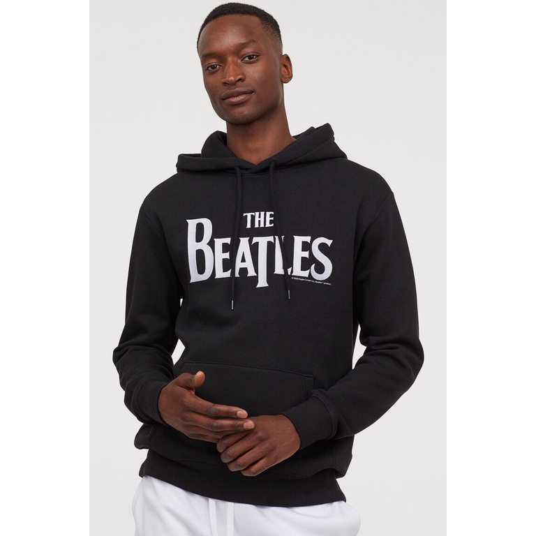 Hoodie The Beatles H&amp;M Pria Wanita Hoodie hnm the beatles original