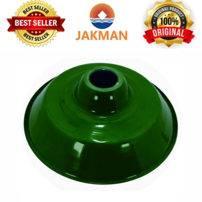 /////] KAP HIJAU 40CM E40/ KAP FITTING JALAN/ KAP LAMPU JALAN/ KAP GANTUNG WD
