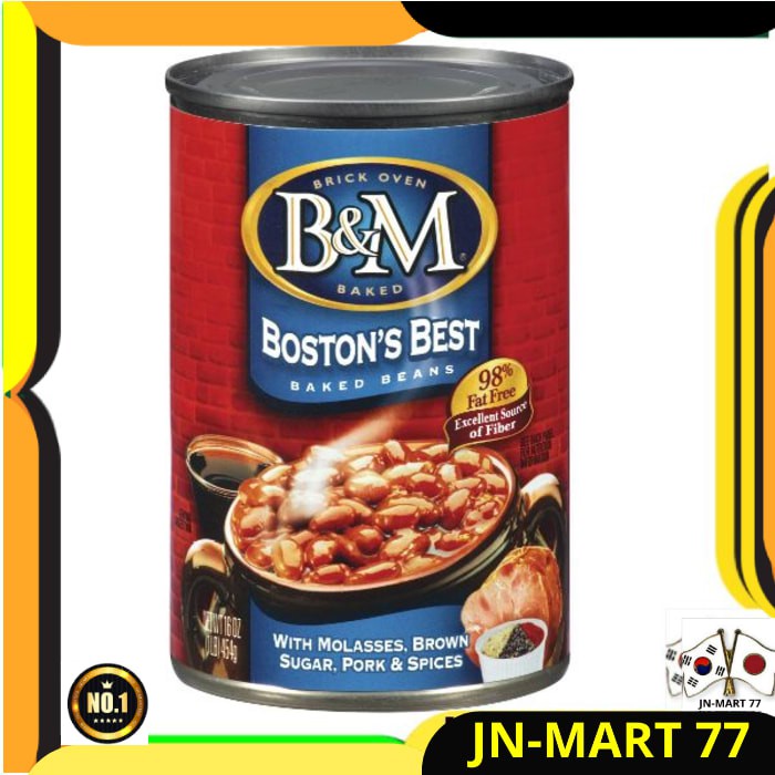 

AMERICAN FOOD B&M BOSTON'S BEST BAKED BEANS ORIGINAL - KACANG PANGGANG