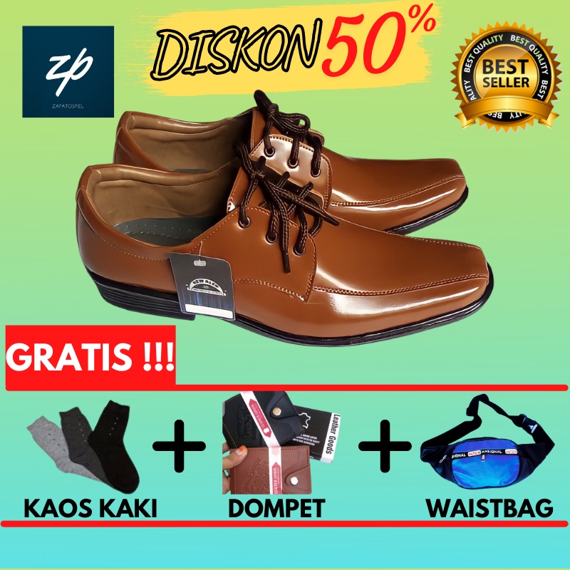 SEPATU KULIT ASLI PRIA SEPATU KULIT PRIA ORIGINAL SEPATU PANTOFEL PRIA KULIT ASLI SEPATU FANTOFEL