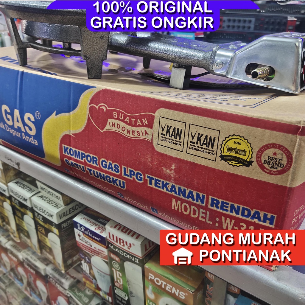 Kompor gas Cor winn gas 31A (Jumbo) Kompor gas martabak komersil winngas Jumbo win gas win-gas