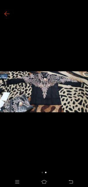 Bswart Batik Hrb026 Kenongo Hem Panjang Padi Pekalongan M L Xl Batik Pria Murah Modern Grosir