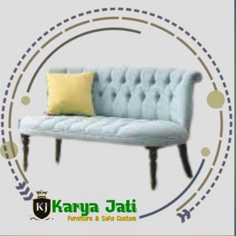 Jastisy Sofa Ruang Tamu Tipe 3, Sofa Minimalis Tiga Seater sofa retro minimalis, sofa retro, furnitu