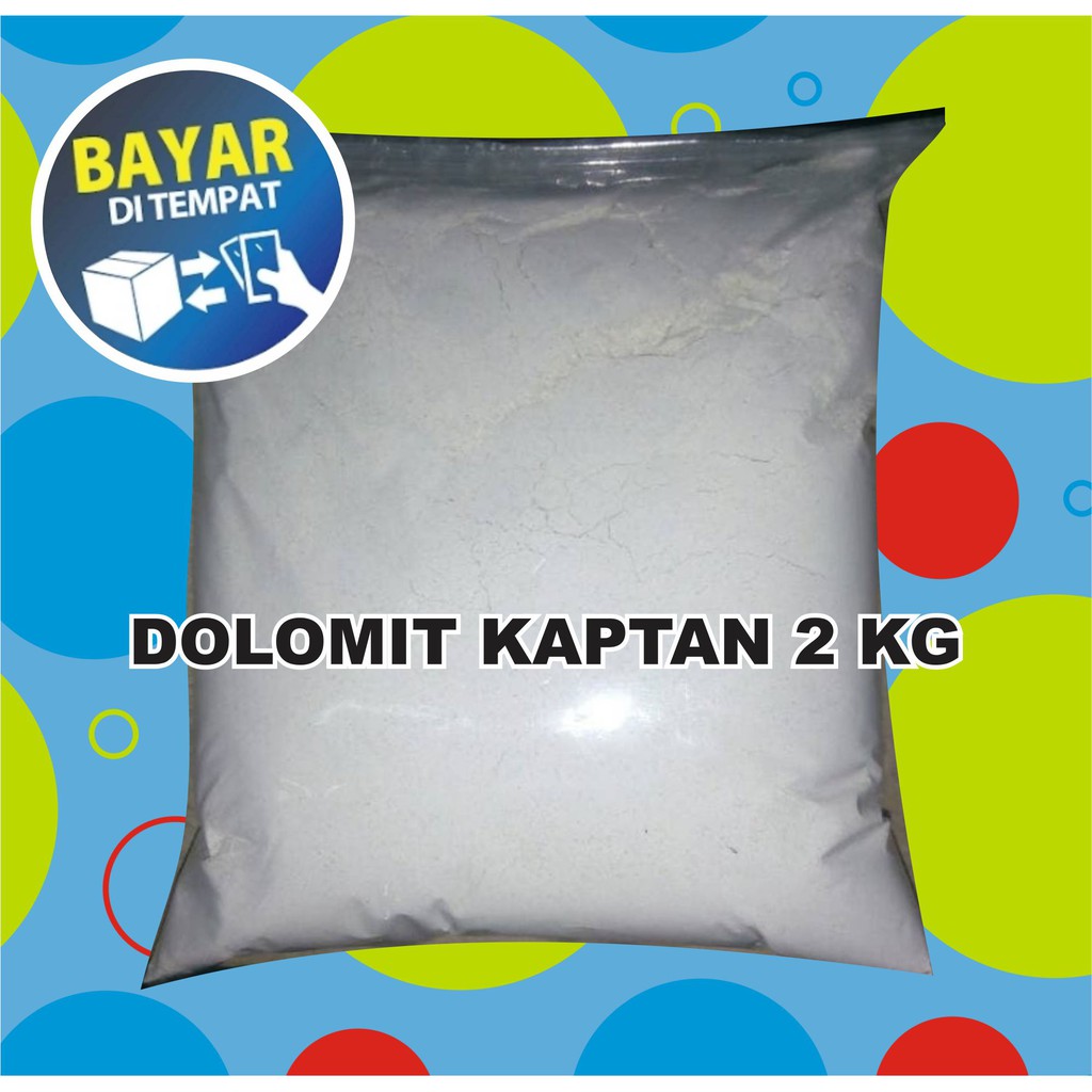 COD-DOLOMIT PUPUK KAPUR PERTANIAN / kapur dolomit / Kaptan 2 KG