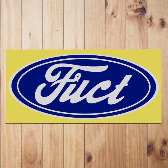 Stiker Fuct