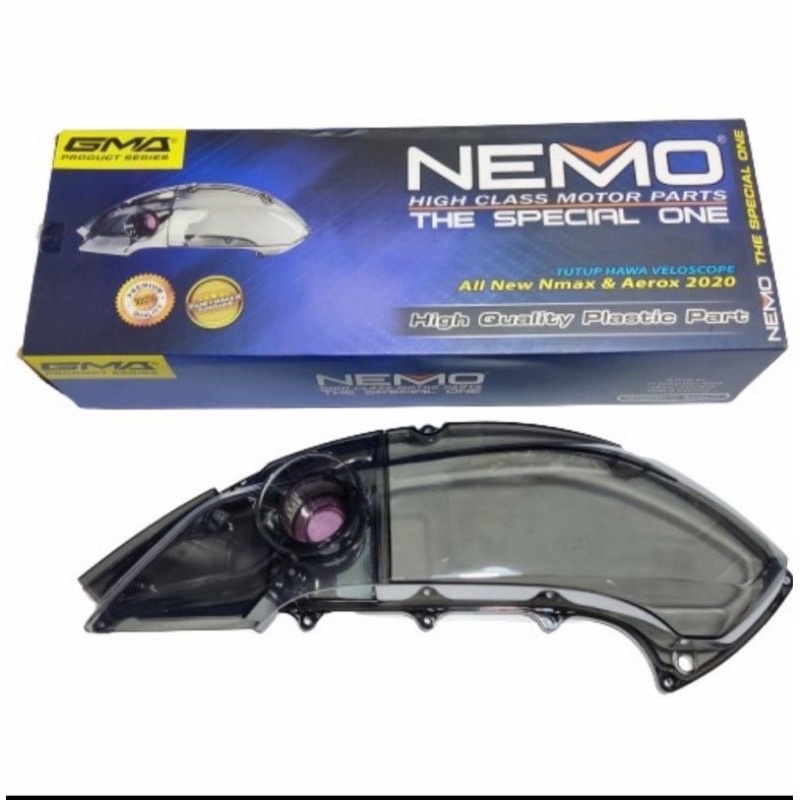 MIKA HAWA FILTER NEMO TRANSPARAN MODEL VELOSCOP ALL NEW NMAX 155 ALL NEW AEROX 155