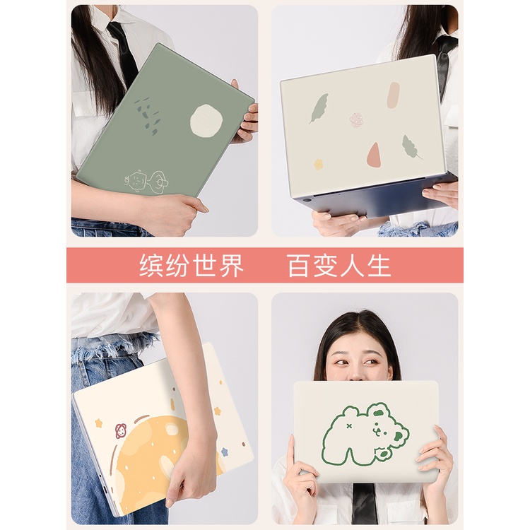 Hewlett-Packard Stiker Garskin Laptop Lenovo Shin-Chan air14 15.6 &quot;Untuk Asus Dell Lingyue Huawei Matebook 14 HP