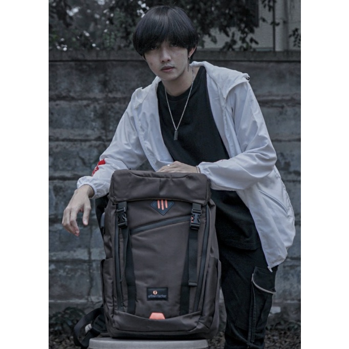 ARXHIVO BROWN |MANNEEDME x URBAN| Tas Ransel Punggung Pria Backpack ORIGINAL