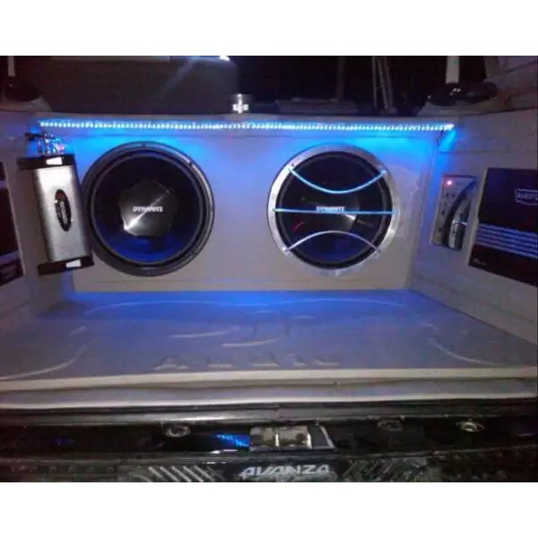 Custom box speaker audio..doble 12 /10  Avanza