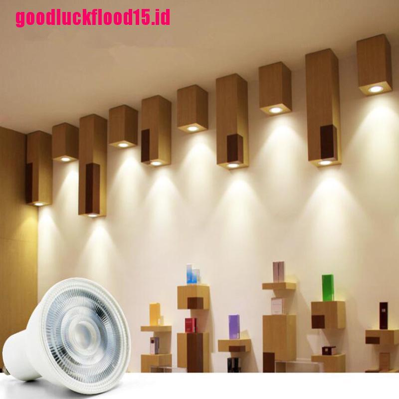 {LUCKID}Dimmable GU10 COB LED Spotlight 6W MR16 Bulbs Light 220V White Lamp Down Light