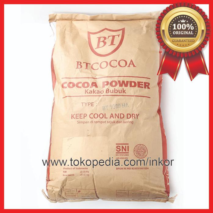 

COKLAT BUBUK BTCOCOA COCOA POWDER KAKAO BUBUK BT1000HA 1KG