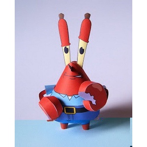 DIY Papercraft Mr. Crab