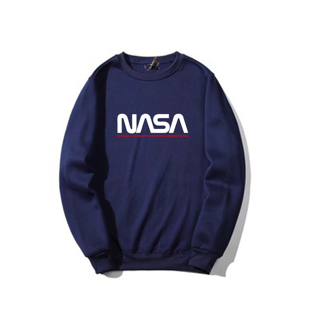 SWEATER OVERSIZE CREWNECK NASA STREETWEAR  SWEATSHIRT PRIA DAN WANITA