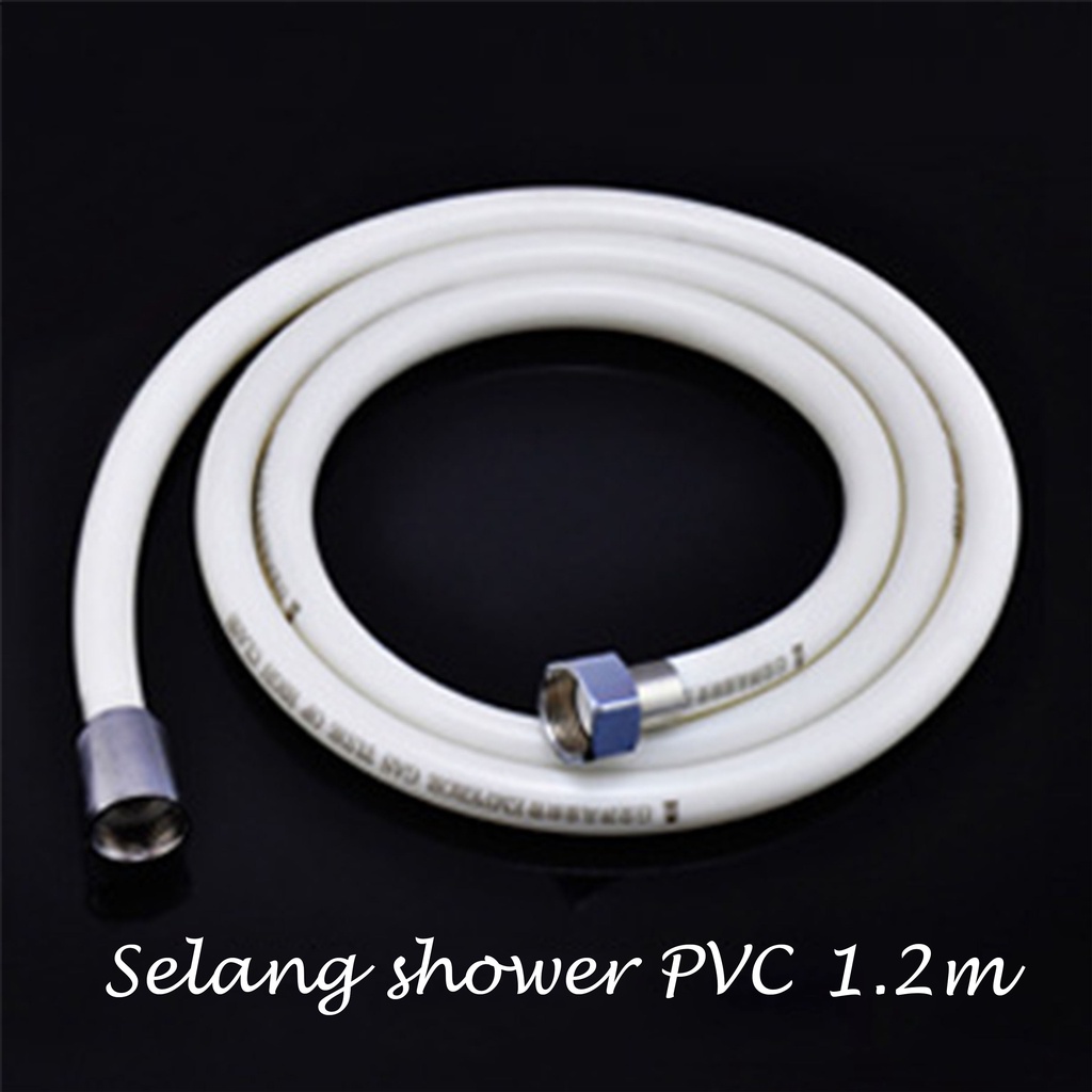 Selang Shower Toilet/Selang Jet Closet/Shower Mandi Fleksibel 120cm Dan 150cm PVC