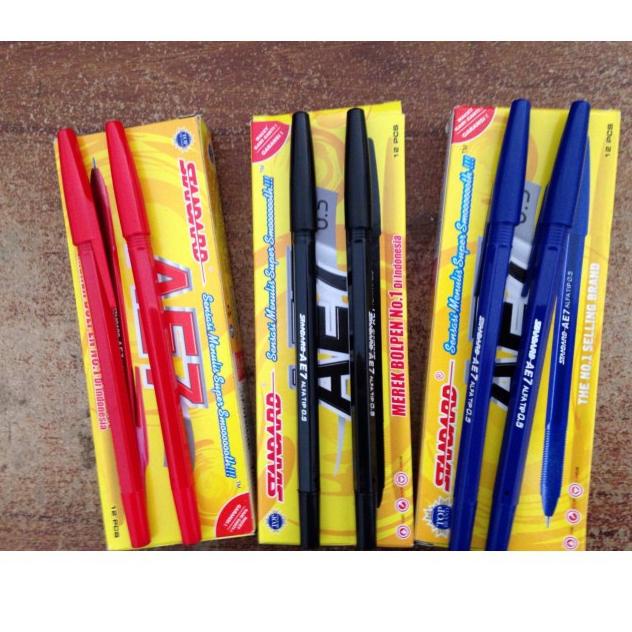 

Super Bahan PULPEN STANDAR AE7 0.5 ISI 12PCS (1 PACK)