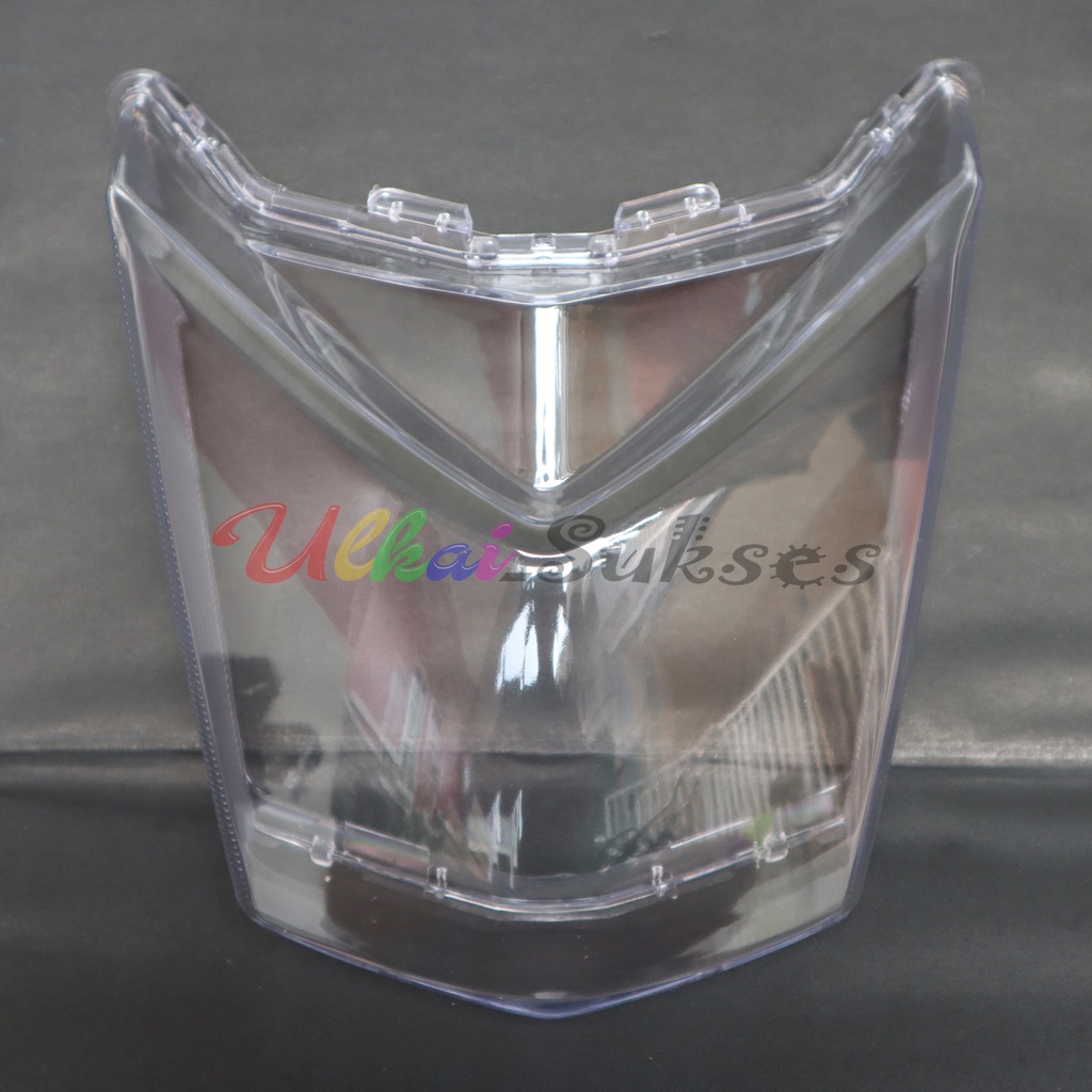 Mika Kaca Lampu Depan Motor Beat F1 Bahan Akrilik Anti Leleh Bening PNP Mica Beat Fi Kualitas Standar Original Murah