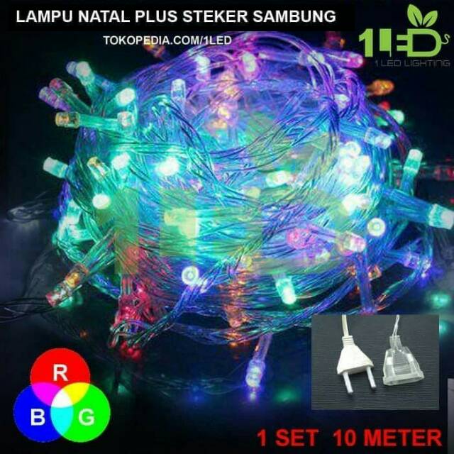 Lampu Tumblr RAINBOW / Lampu Natal LED / Dekorasi / Twinkle Light