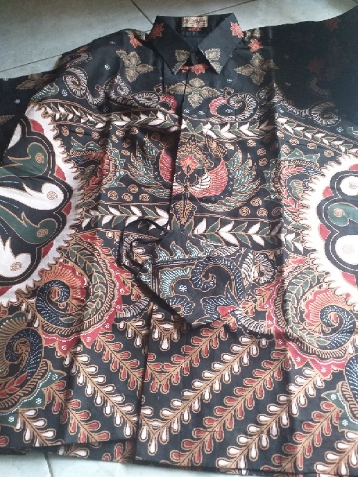 Batik Pria Lengan Panjang Solo Premium Batik Cowok Tulis Sutra Alisan Lengan Panjang Asd-086