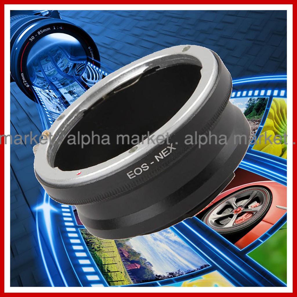 ADAPTER ADAPTOR LENSA LENS CANON EF EFS EF-S DLSR SLR TO Kamera Camera Sony E-mount Mirrorless NEX 3