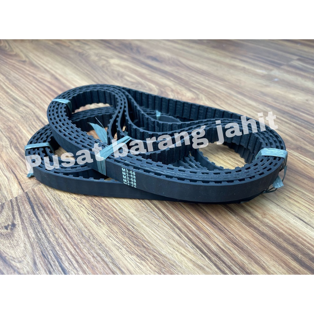 M3-68 Timing Belt Mesin Jahit Industri Brother B842 / B845 (20mm)