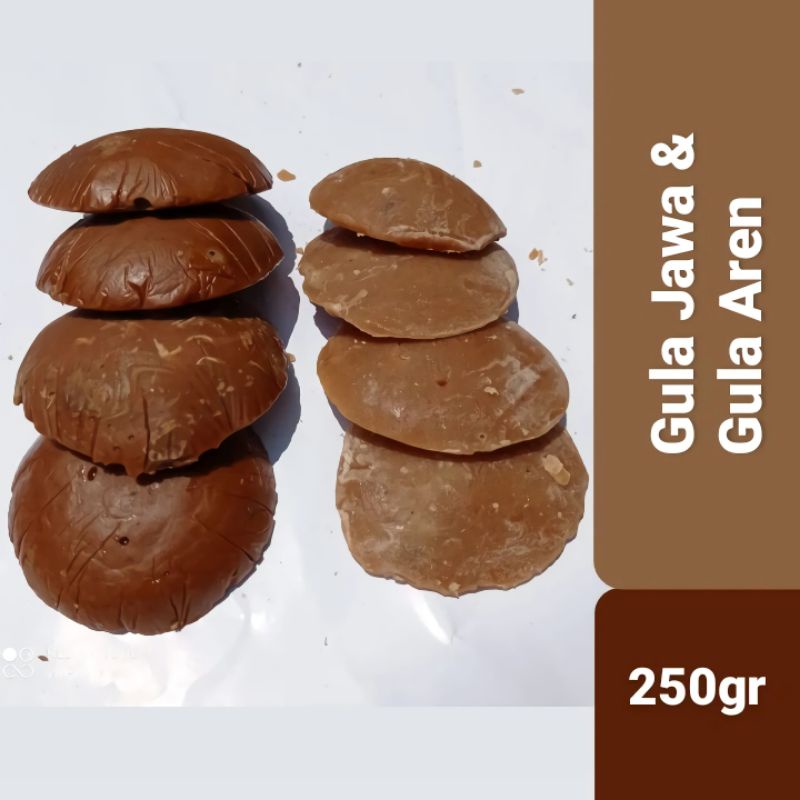 

PROMO! Gula Jawa / Gula Aren Netto 250gr