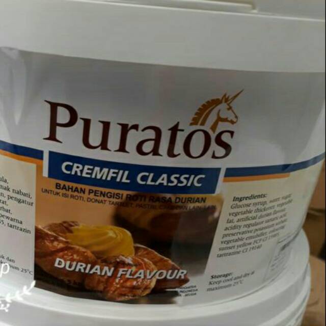 

Cremfill Puratos Durian