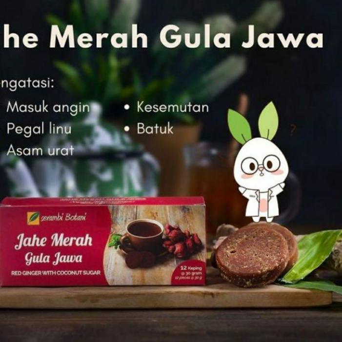 

Baru - BISA Jahe Merah Gula Jawa Isi 12 Serambi Botani