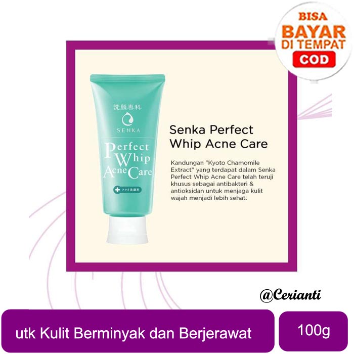 SENKA - Perfect Whip Acne Care 100g_Cerianti